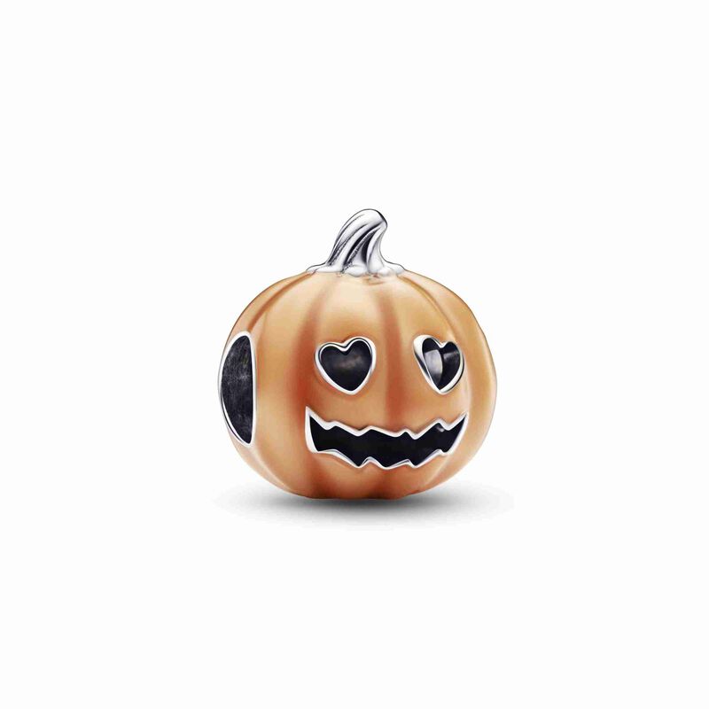 Pandora Glow-in-the-dark Spooky Pumpkin Charm