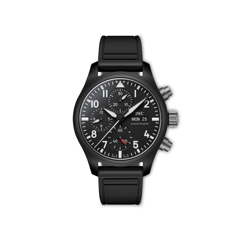 IWC Pilot&rsquo;s Watch Chronograph TOP GUN Black Dial Watch, 41.9mm image number 0