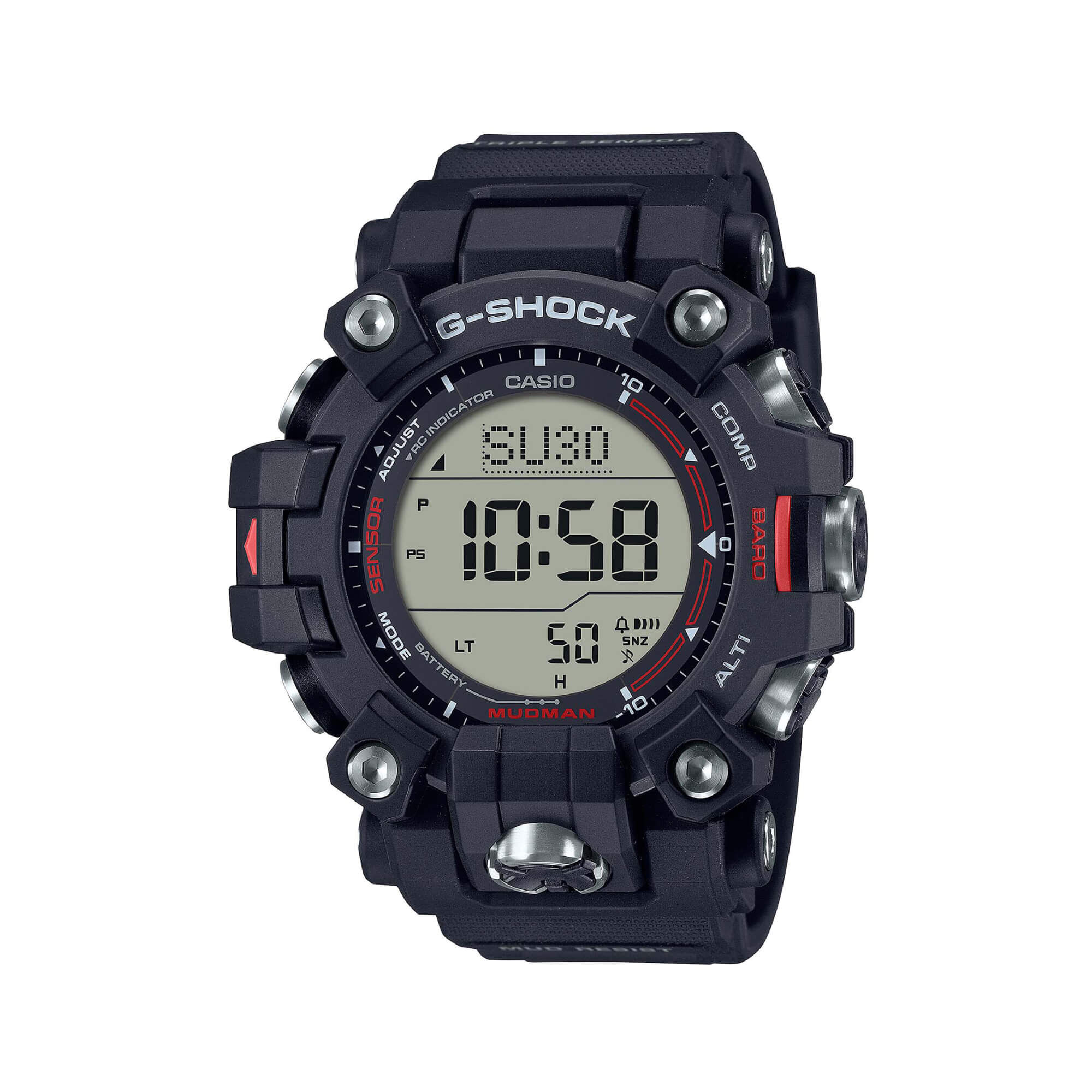 G-SHOCK MUD MASTER ブラック Casio Master G-Shock Mudmaster Men's Solar Power Watch GSG100