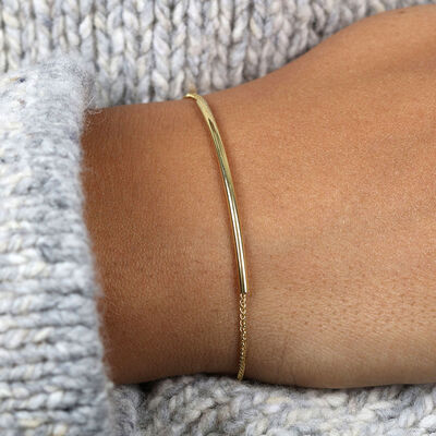 Bolo Bar Bracelet 14K