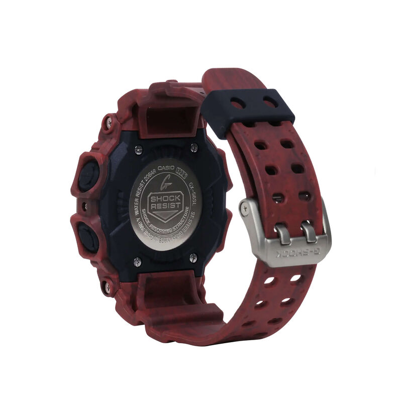 Begyndelsen Selvforkælelse Astrolabe G-Shock GXW-56 Series Watch Black Dial Red Case, 55.5mm