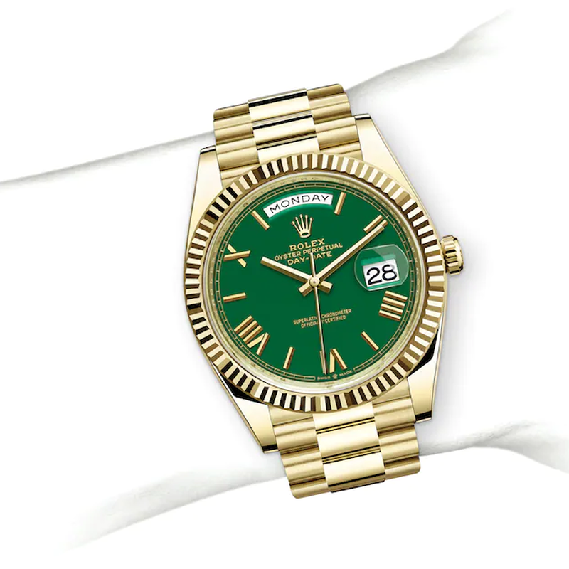 Rolex Day-Date 40 Day-Date Oyster, 40 mm, yellow gold - M228238-0061 at Ben Bridge