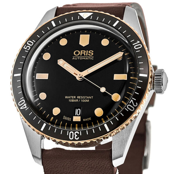 Oris Divers Sixty-Five Black Dial Watch, 40mm