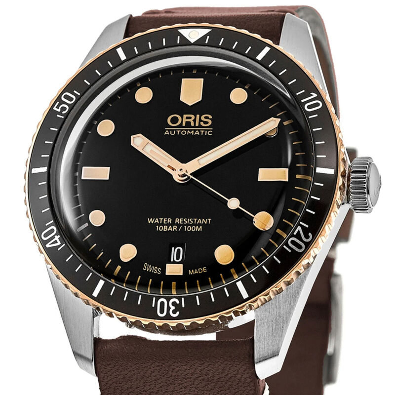 Oris Divers Sixty-Five Black Dial Watch, 40mm image number 1
