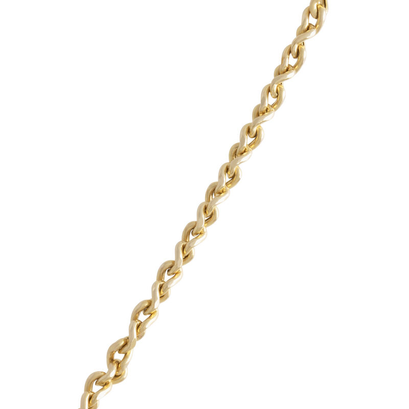 Toscano 24-Inch Curb Link Chain, 14K Yellow Gold image number 1