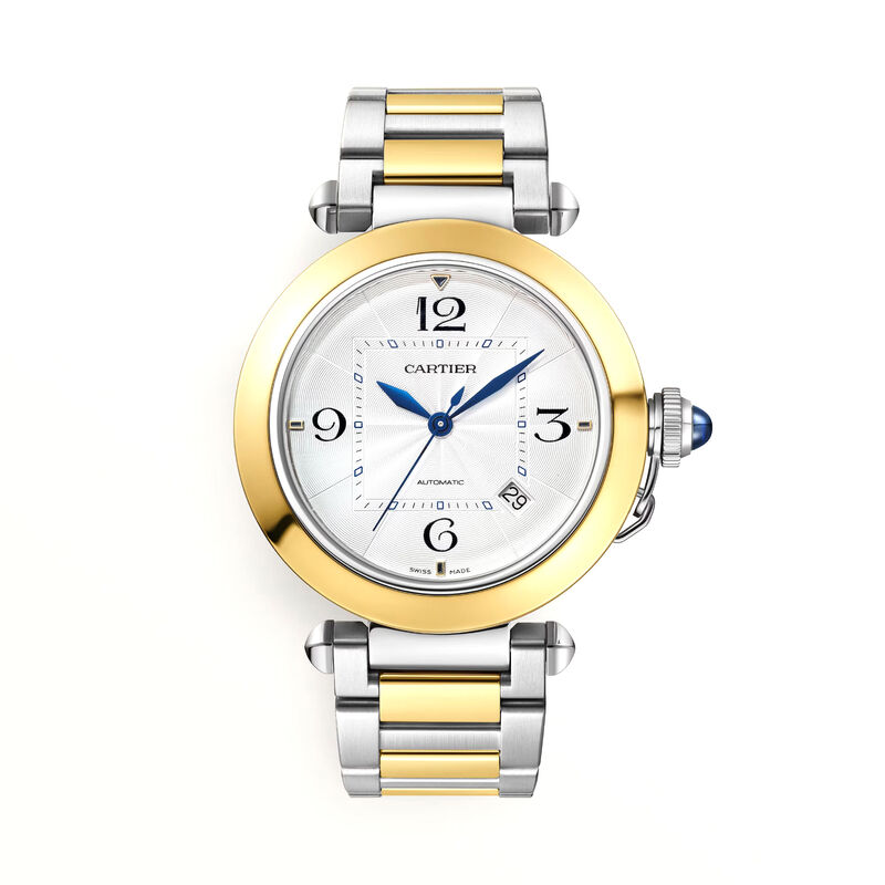 Pre-Owned Cartier Pasha de Cartier Silver Dial Watch, 41mm image number 0