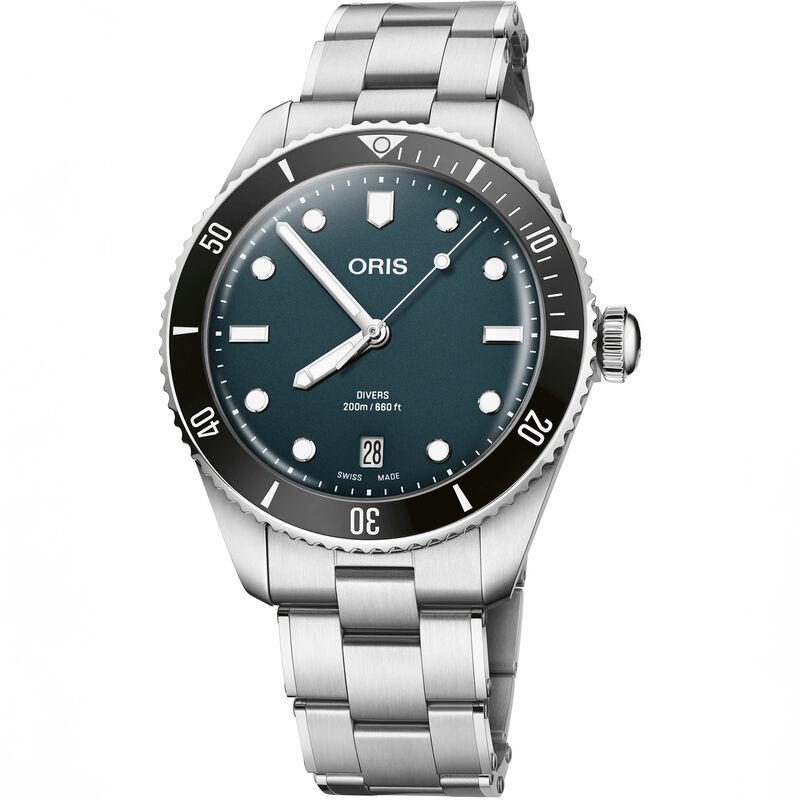 Oris Divers Date Blue Dial, 39 mm image number 0
