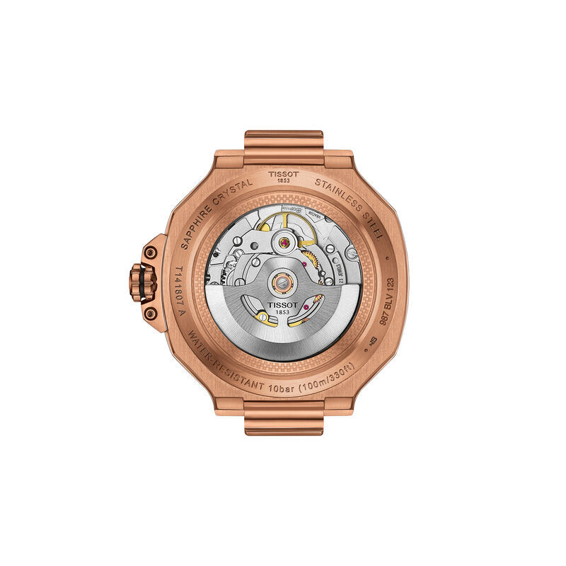 TISSOT T-Race Powermatic 80 Black Dial Watch, 41mm image number 2