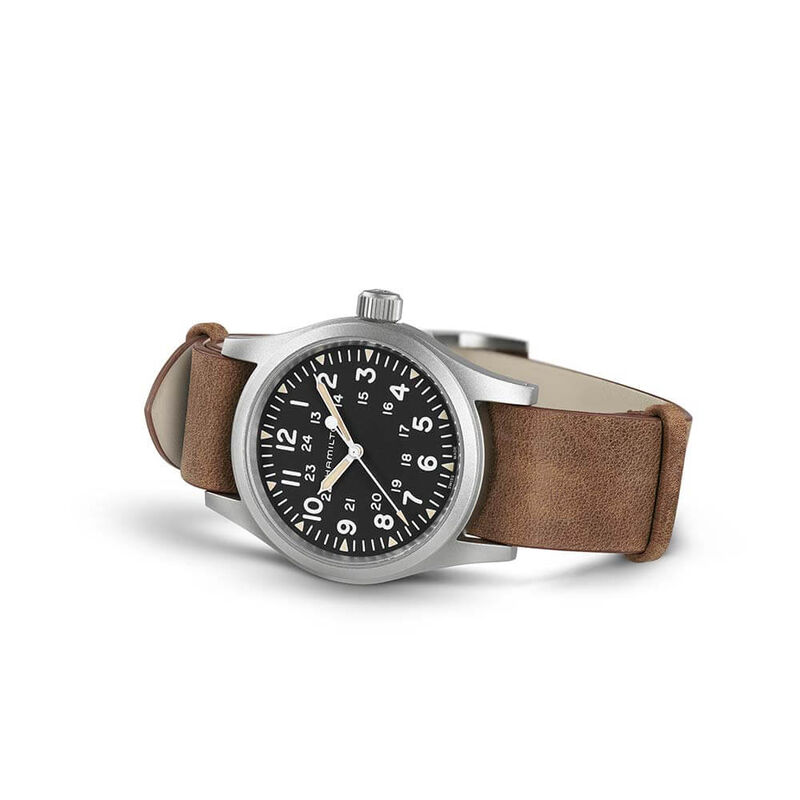 dier bladerdeeg Merchandiser Hamilton Khaki Field Mechanical Watch, 38mm