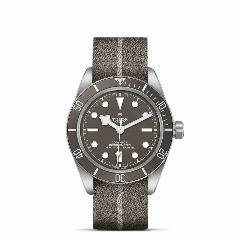 Pre-Owned TUDOR Black Bay Fifty-Eight 925 Fabric Strap Silver Case Taupe Dial Watch, 39mm image number 0
