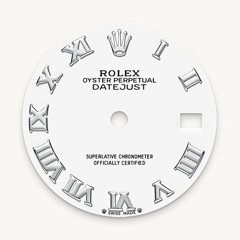 rolex lady-datejust in white rolesor - combination of oystersteel and white gold, m279174-0020 - white dial - ben bridge