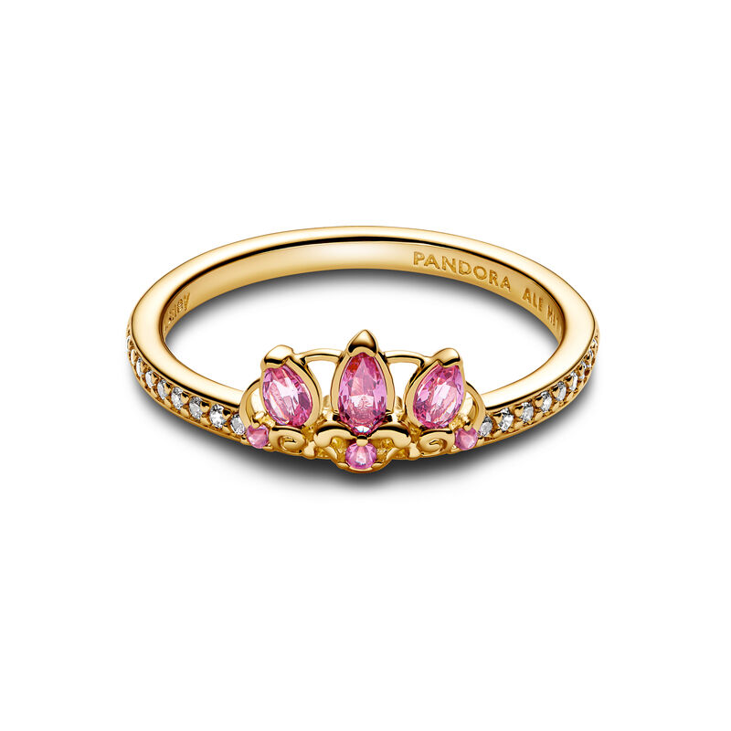 Pandora Disney Princess Rapunzel Tiara Ring image number 1