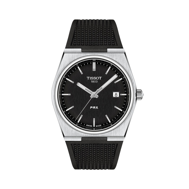 TISSOT PRX Black Dial Watch, 40mm image number 0