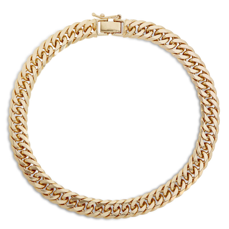 Toscano Tight Link Curb Chain Bracelet, 8.5" image number 0