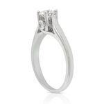 Ideal Cut Ikuma Canadian Diamond Solitaire Ring 14K, 1/2 ct.