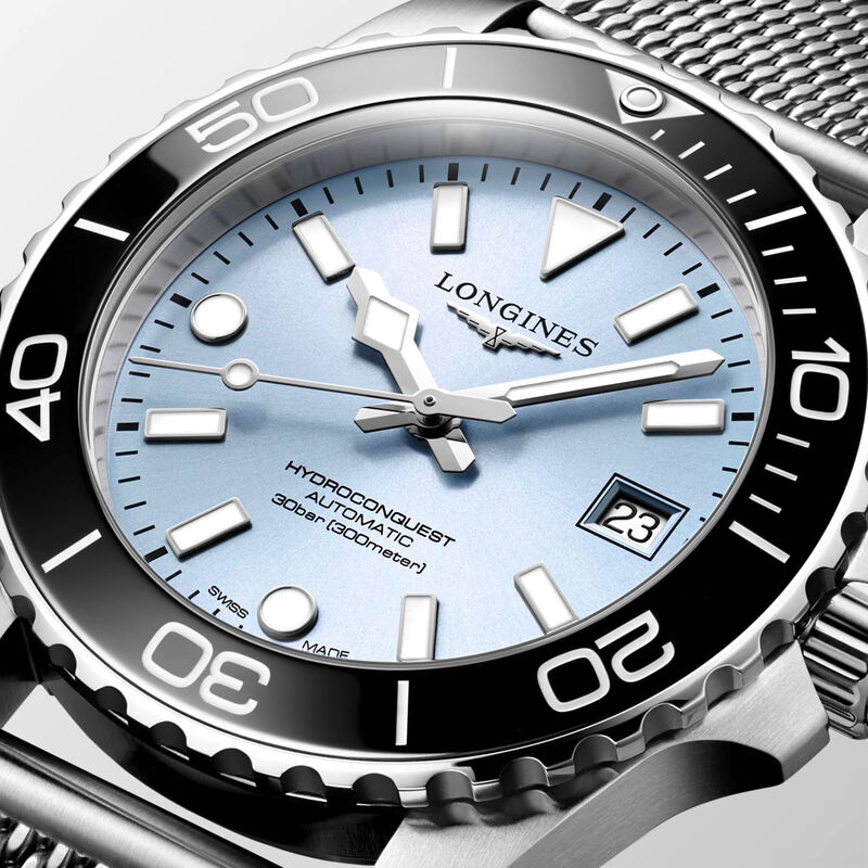 Longines Hydroconquest Blue Dial Watch, 39mm image number 2