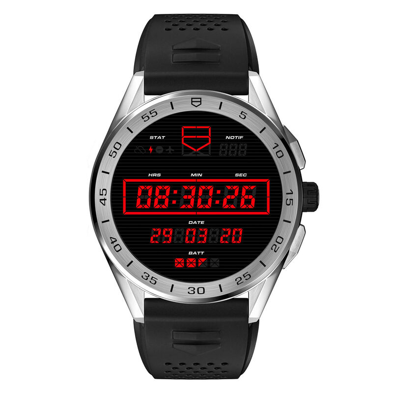 TAG Heuer Connected Mens Rubber Smartwatch image number 0