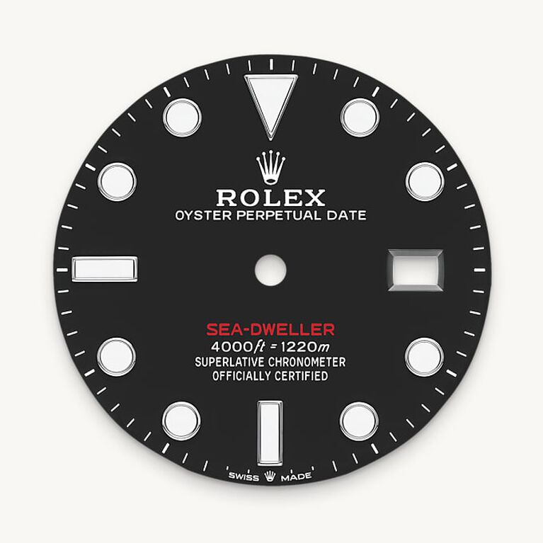 rolex sea-dweller in oystersteel, m126600-0002 - intense black dial - ben bridge