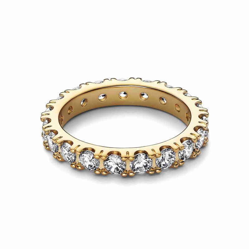 Pandora Sparkling Row Eternity Ring 9.0