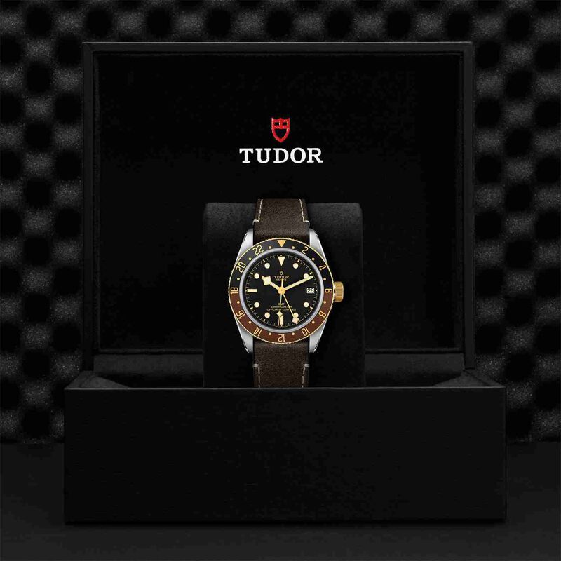TUDOR Black Bay GMT S&G Watch Black Dial Black Strap, 41mm image number 2