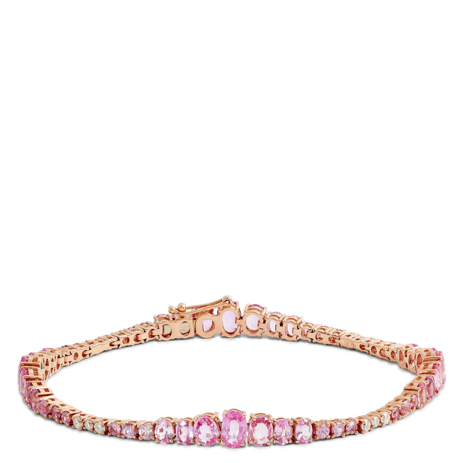 Pink Sapphire Tennis Bracelet | Brilliant Earth