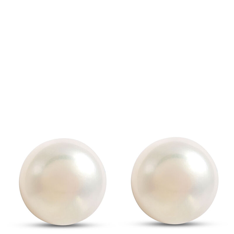 Freshwater Pearl Studs, 14K Yellow Gold image number 0