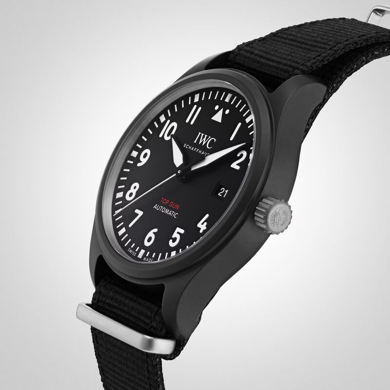IWC Pilot&rsquo;s Watch Automatic TOP GUN Black Dial Watch, 41mm image number 2