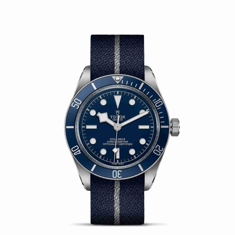TUDOR Black Bay Fifty-Eight Watch, Steel Case Blue Dial Fabric Strap, 39mm image number 0