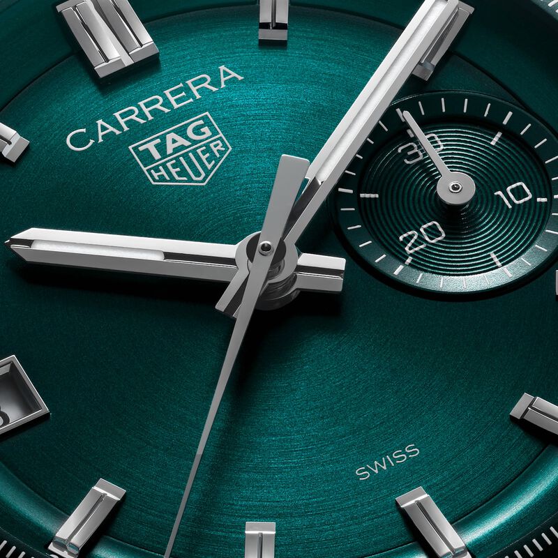 TAG Heuer Carrera Chronograph Green Dial, 39mm image number 1