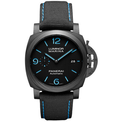 Pre-Owned Panerai Luminor Marina Carbotech&trade; Black Dial Watch, 44mm