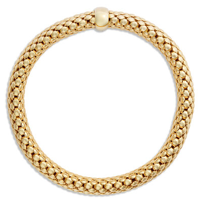 Toscano Stretchy Bracelet, 14K Yellow Gold