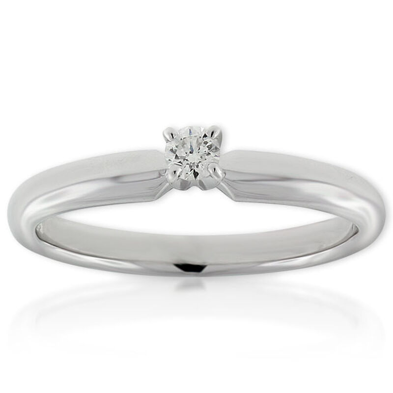 Ikuma Canadian Diamond Ring 14K, 1/10 ct. image number 1