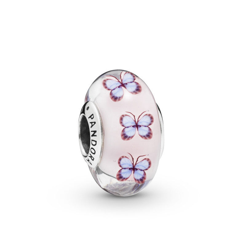 Pandora Butterfly Murano Glass Charm image number 0