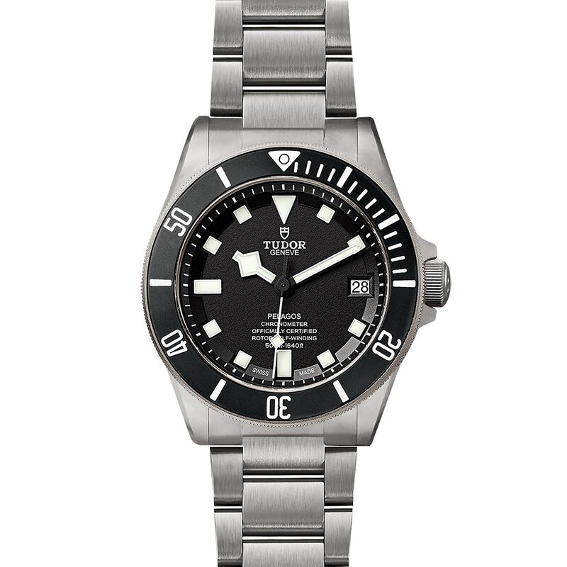 TUDOR Pelagos Watch, Steel Case Black Dial Steel Bracelet, 42mm image number 1