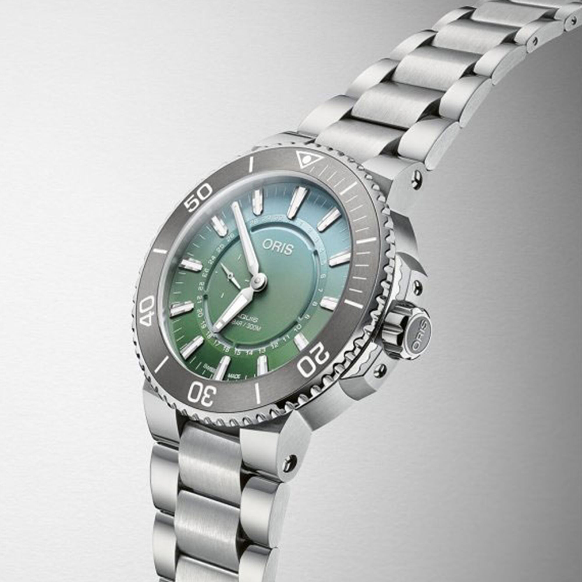 Oris Dat Watt Limited Edition II Watch Green Dial, 43.50mm