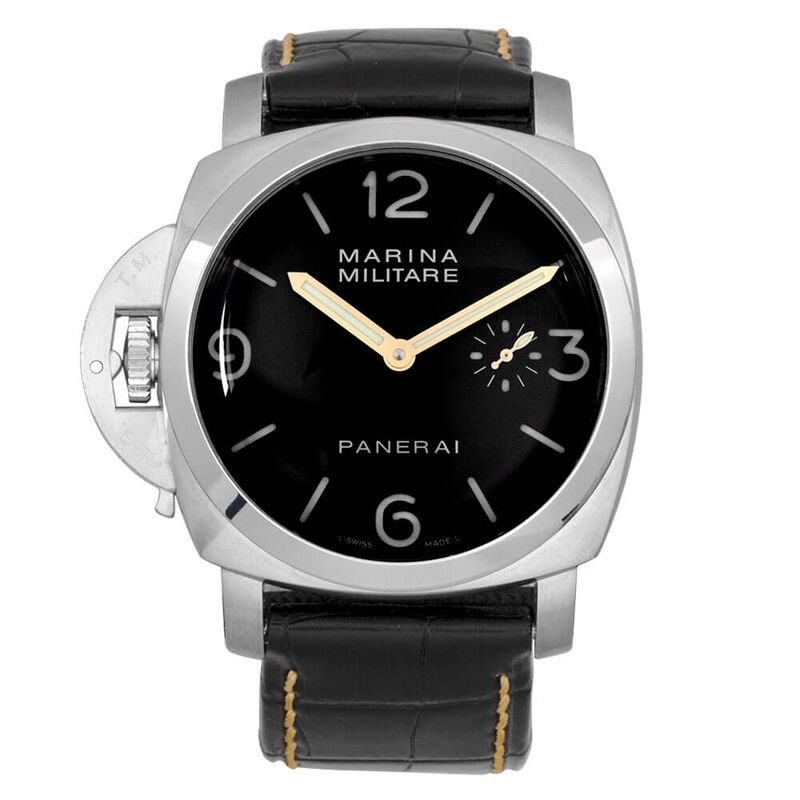 Pre-Owned Panerai Luminor Marina Militare Left-Handed Watch, 47mm image number 1