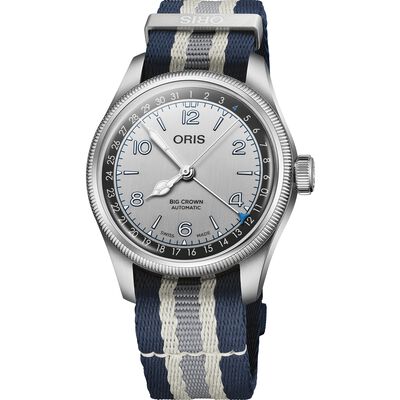 Oris Lou Gehrig Limited Edition Silver Dial Watch, 40mm