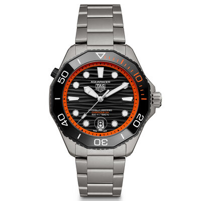 TAG Heuer Aquaracer Professional 500 Date Black Dial Watch, 42mm