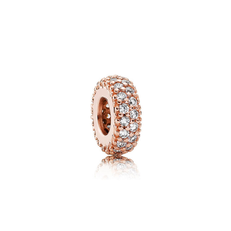 Pandora Clear Sparkle CZ Spacer Charm image number 1