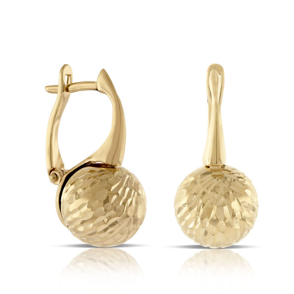 Toscano Ball Earrings 14K