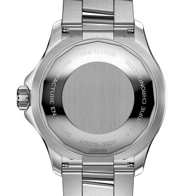 Breitling Superocean Automatic 42 Watch Steel Case Blue Dial Steel Bracelet, 42mm