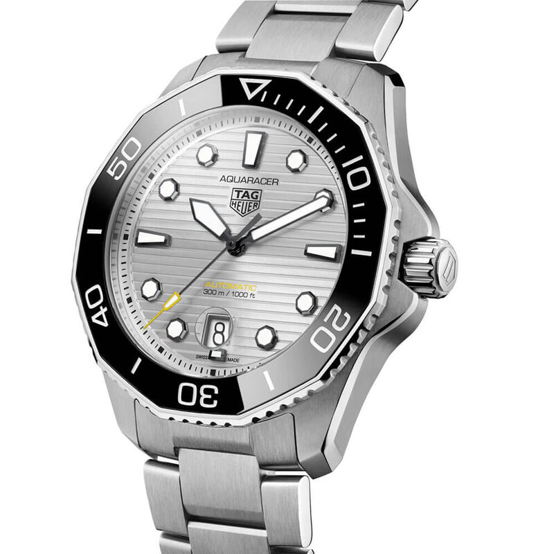 TAG Heuer Aquaracer Professional 300 Silver Steel Watch, 43mm image number 1