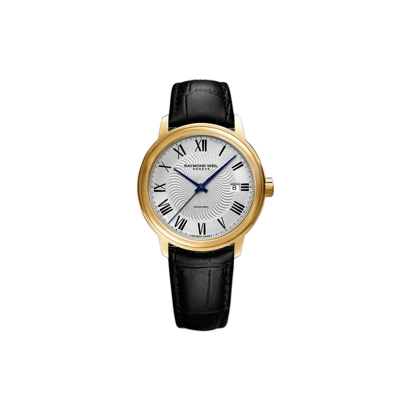 Raymond Weil Maestro Yellow PVD Automatic Watch, 39.5mm image number 0