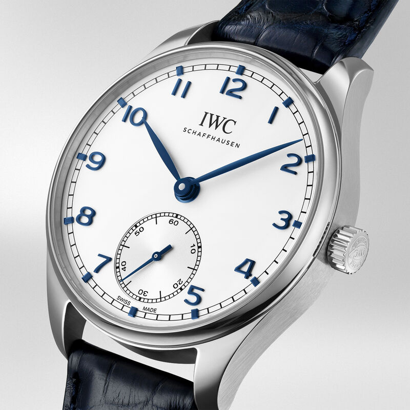 IWC Portugieser Automatic 40 Silver Dial Watch, 40.4mm image number 1