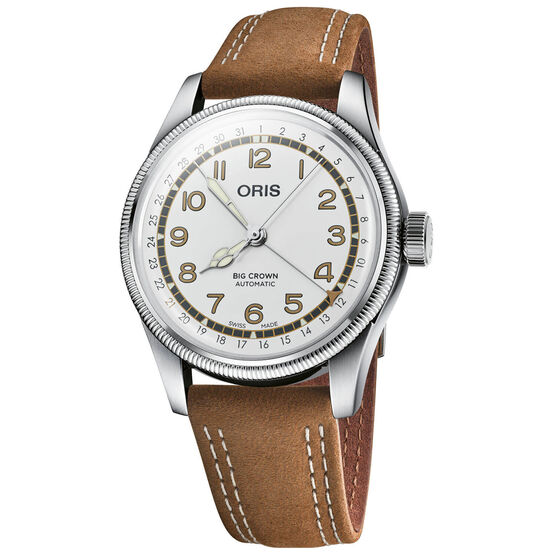 Oris Roberto Clemente Limited Edition White Steel Watch, 40mm