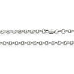 Eight-Sided Rolo Chain 14K, 24"