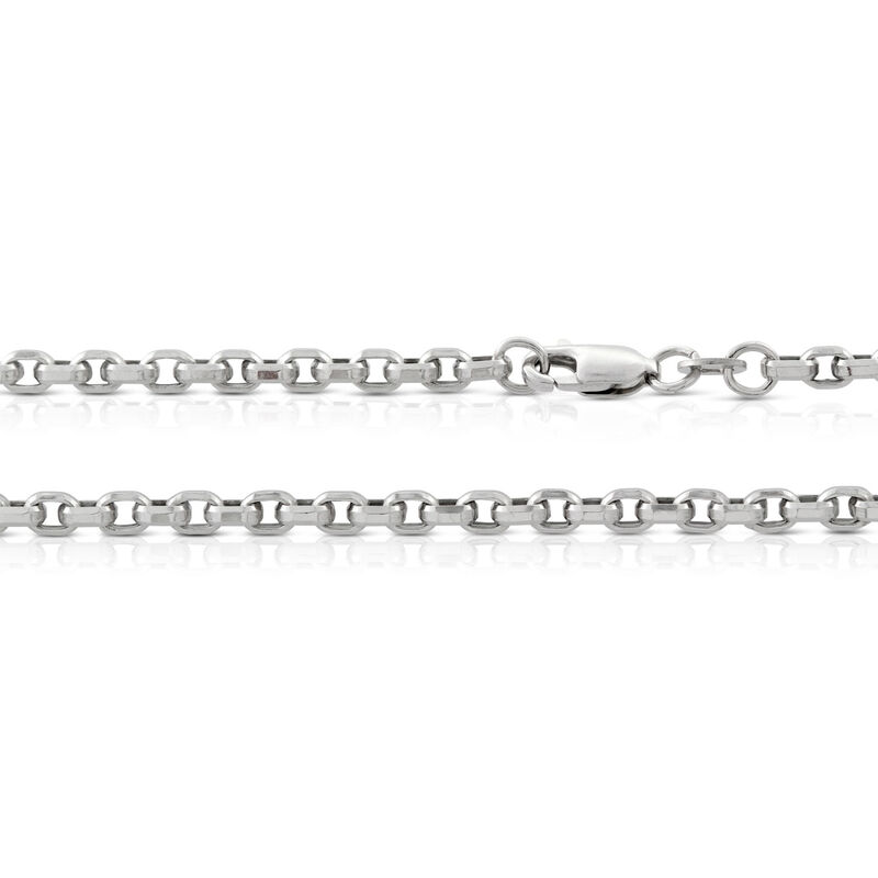 Eight-Sided Rolo Chain 14K, 24" image number 1