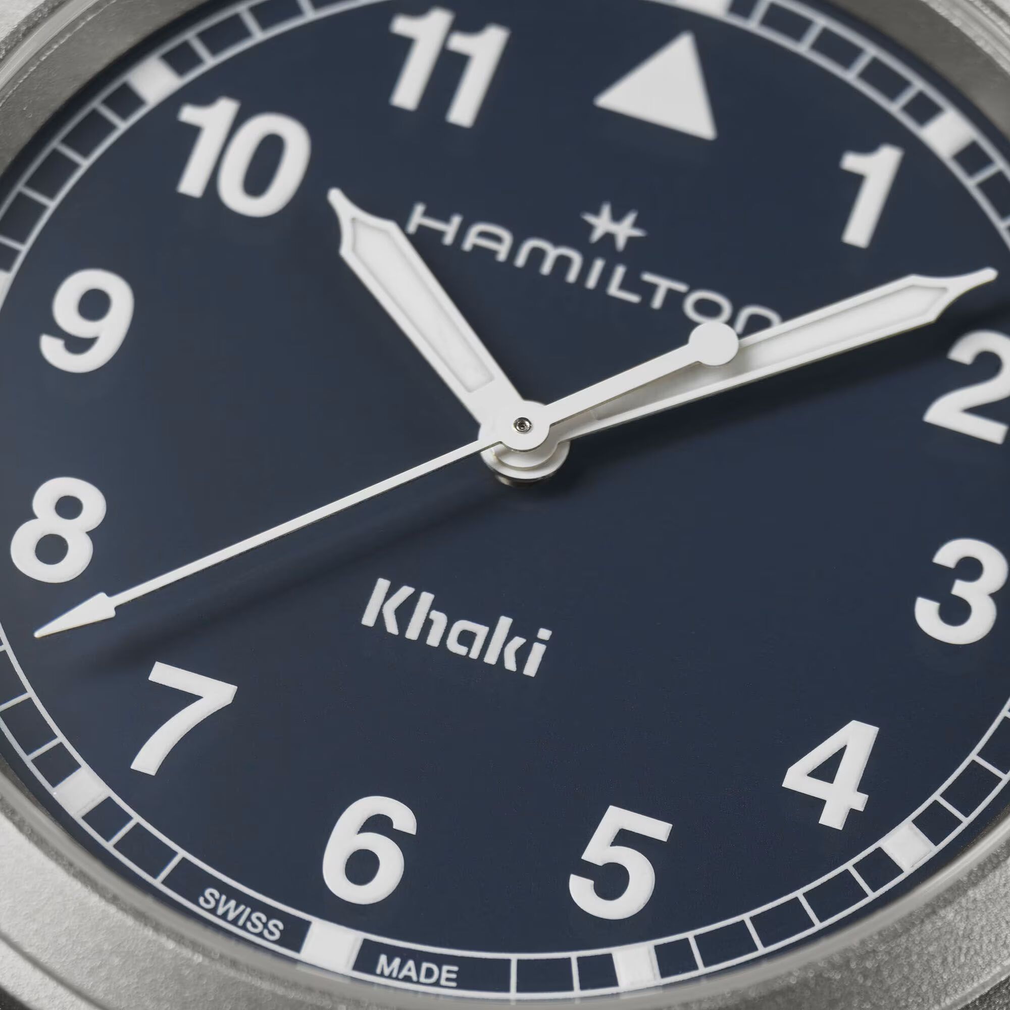 Hamilton Khaki Field Quartz Watch Blue Dial, 38mm