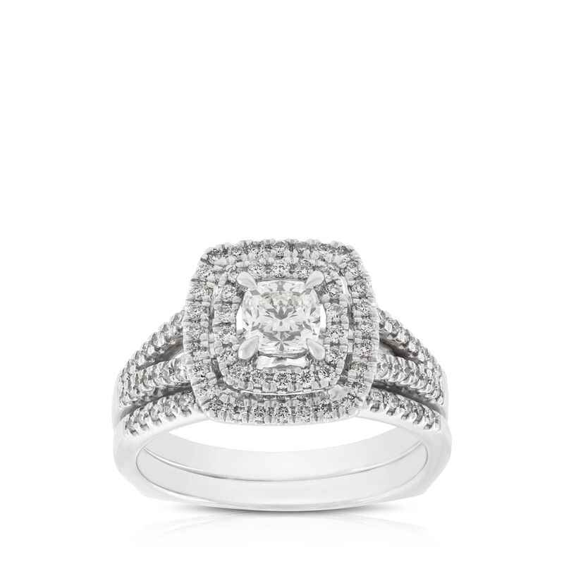Ikuma Canadian Diamond Bridal Set 14K image number 0