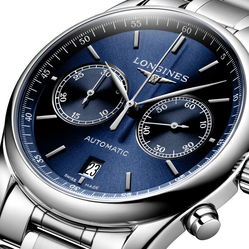 Longines Master Collection Sunray Blue Dial Watch, 40mm image number 3